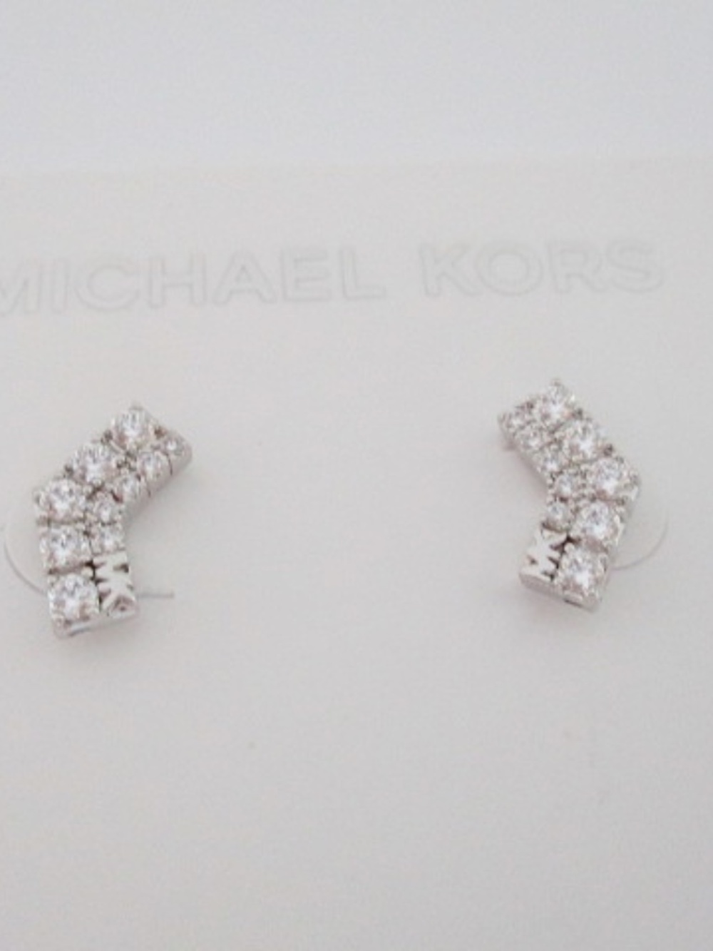 MICHAEL KORS - Silver Tone Earrings
